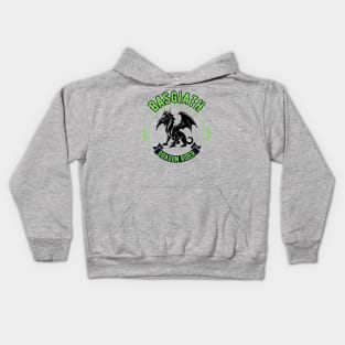 Basgiath Dragon Rider Green Kids Hoodie